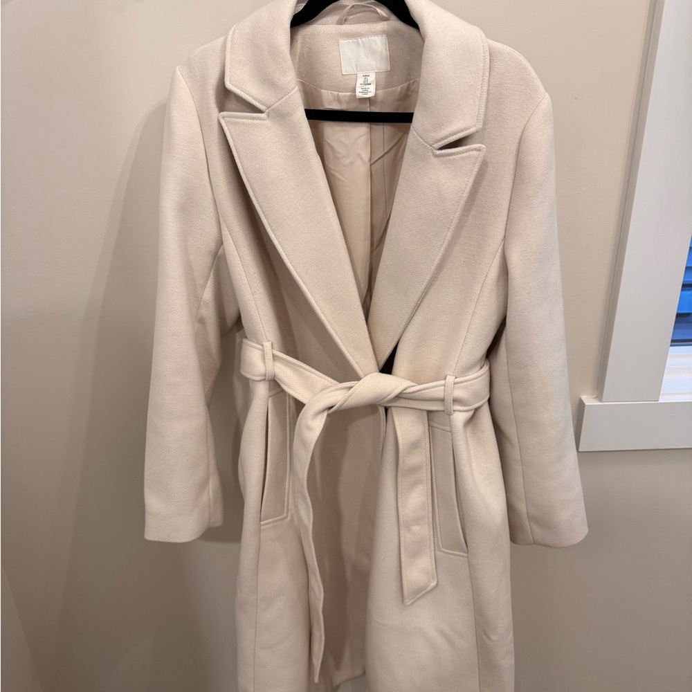 H&M Peacoat size large